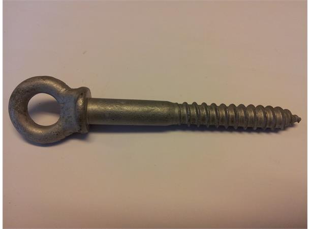 Øyebolt m/tregj. fast 10x75mm